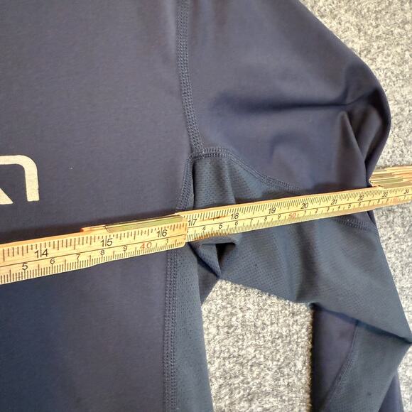 Kari Traa Shirt Women Large Blue Crewneck Long Sleeve Stretch Tshirt Performance - Picture 10 of 10